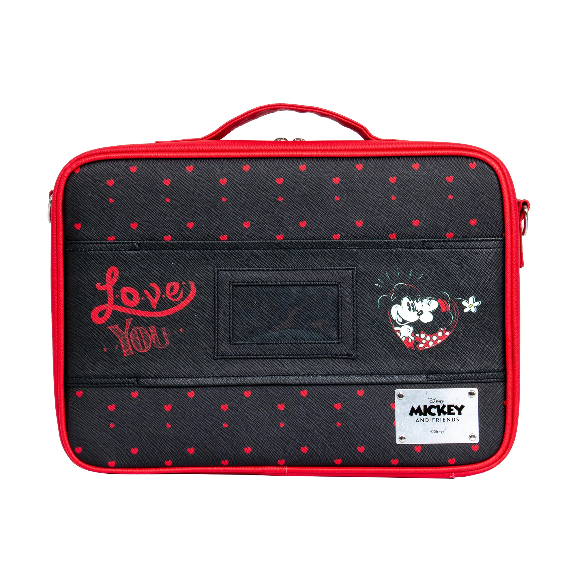 Minnie and Mickey Makeup Carry Case with Adjustable Dividers - Image 2