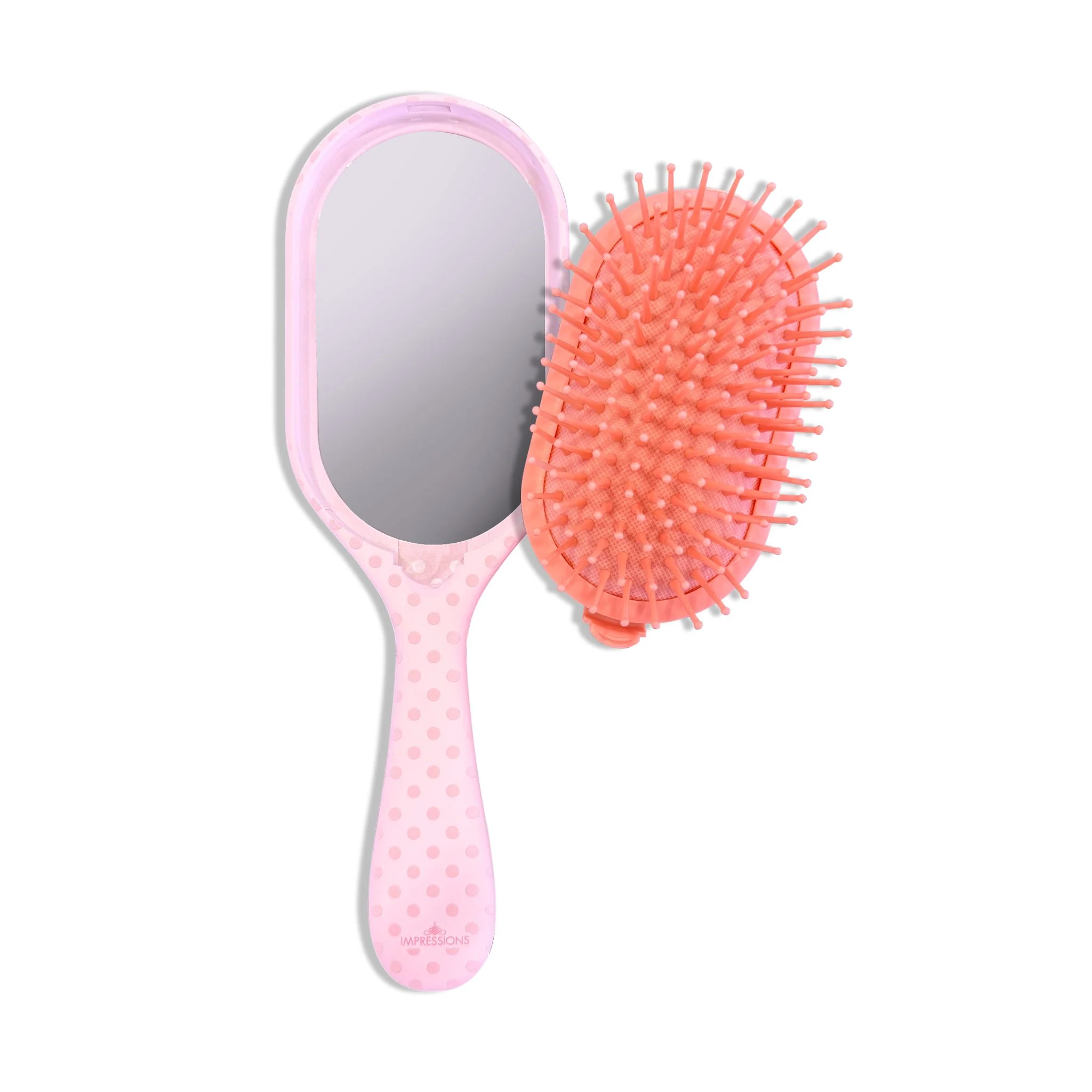 Peanuts™ Snoopy 2-in-1 Hair Brush w/ Mirror - Image 2