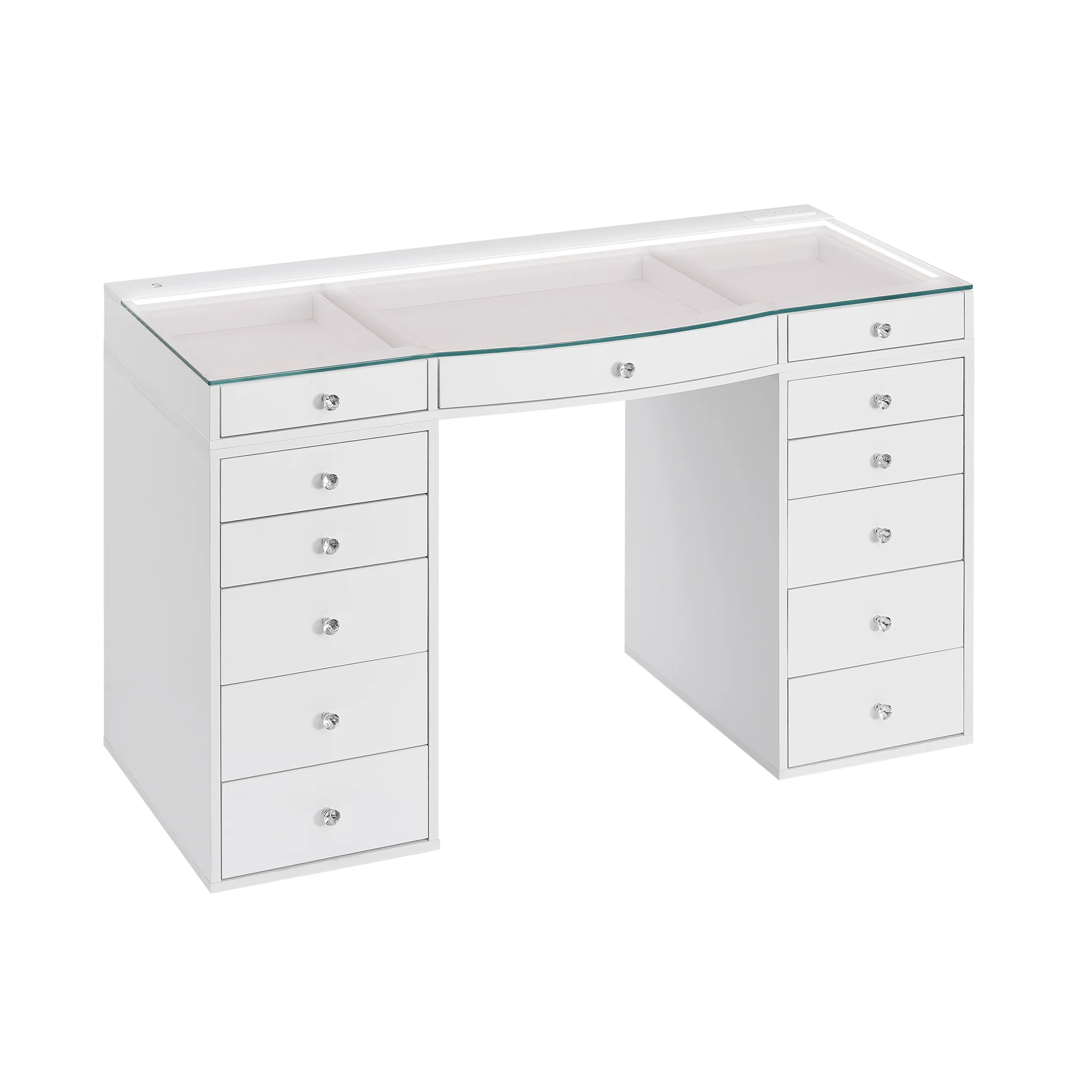 SlayStation® Contour Plus 2.0 Vanity Table w/ LED Light - Image 2