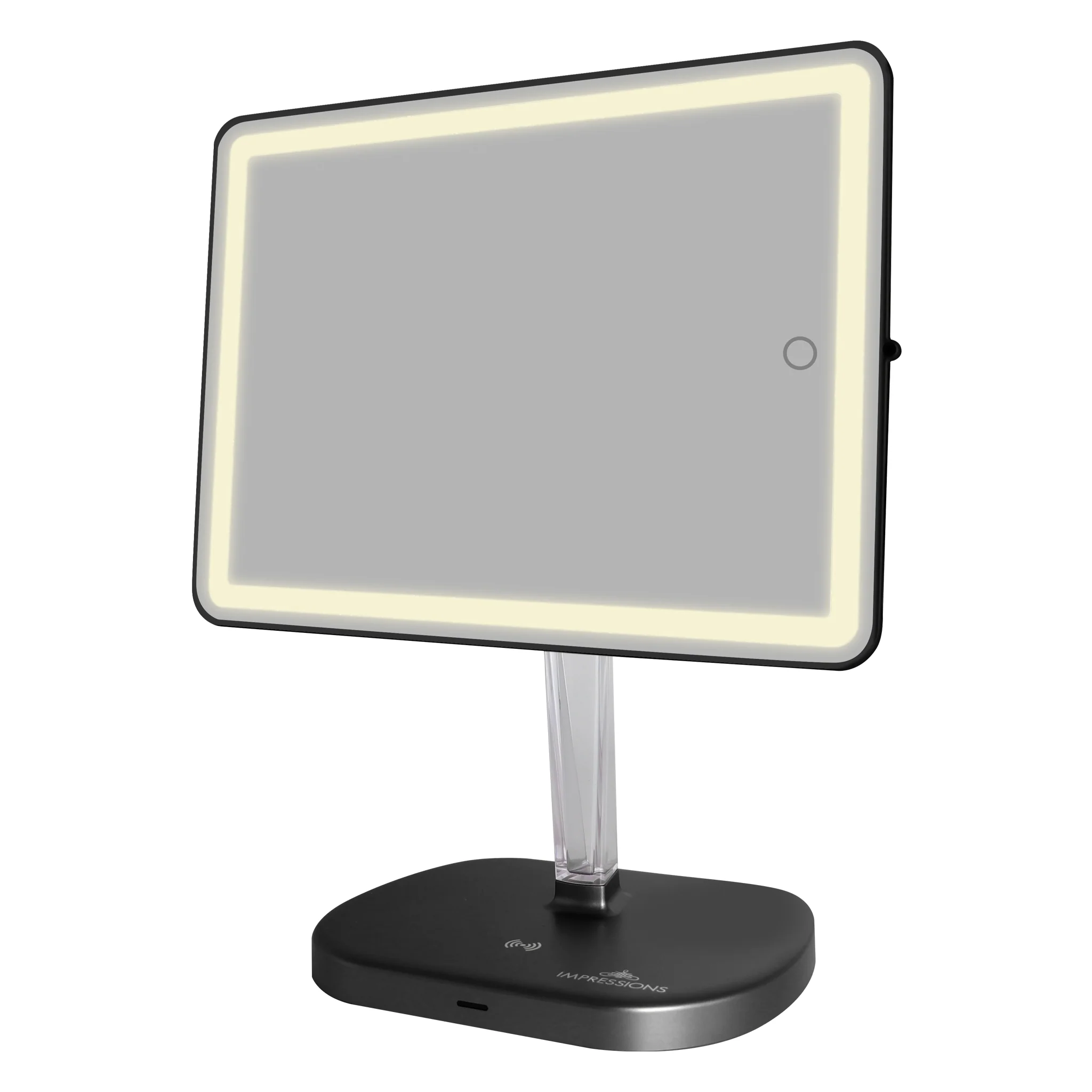 Touch Pro 2.0 LED Makeup Mirror with Qi Charging Base - Image 7